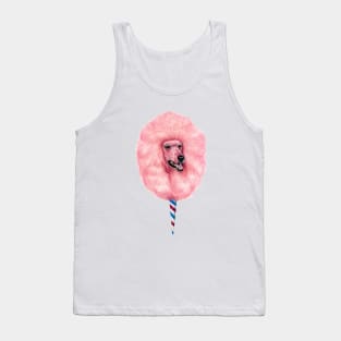 Cotton Candy Poodle Dog Tank Top